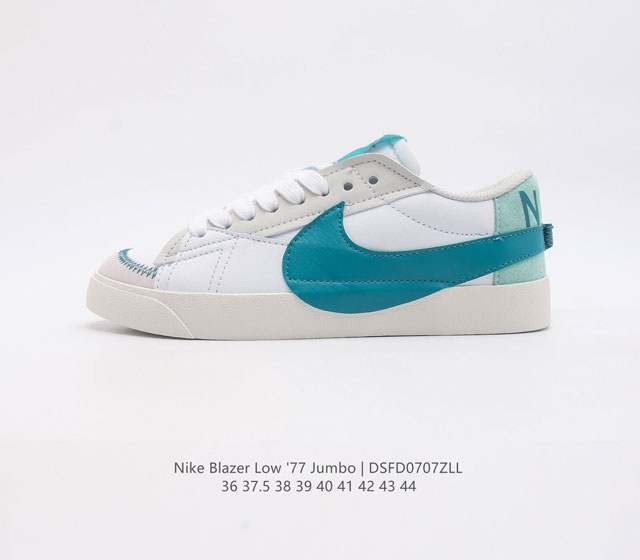 Nike Blazer Low '77 Jumbo Blazer Swoosh Swoosh Dq1470-106 36 37.5 38