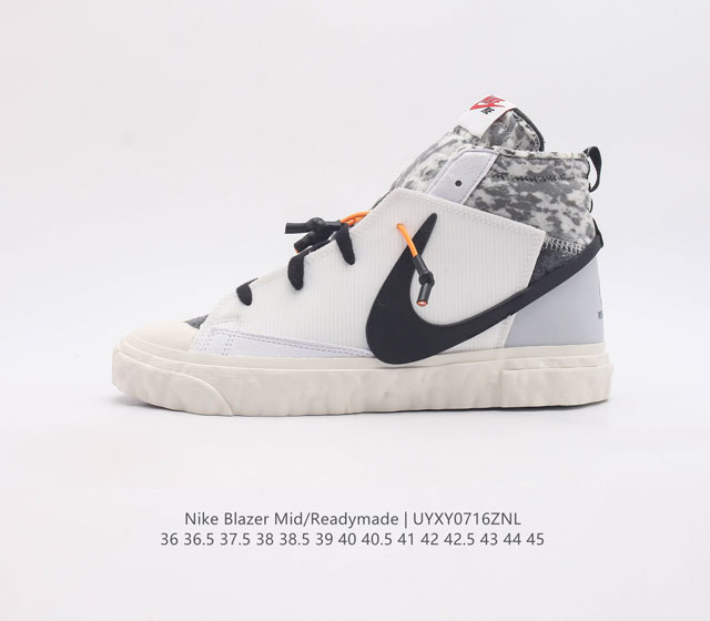 readymade X Nk Blazer Mid Logo nike Blazer nk Cz3589 36 36.5 37.5 38