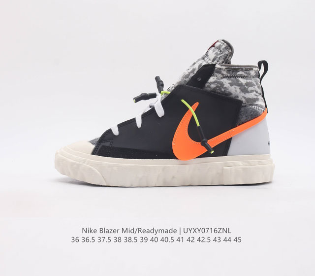 readymade X Nk Blazer Mid Logo nike Blazer nk Cz3589 36 36.5 37.5 38