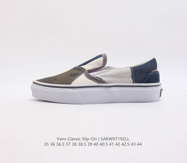 vans Classic Slip-On Yn0000Shcma 35 36 36.5 37 38 38.5 39 40 40.5 41 42