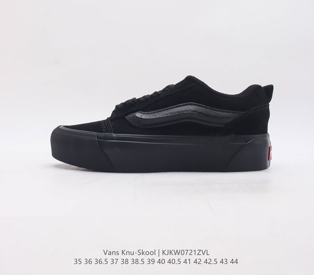 Vans Knu-Skool logo 2023 Vn0009Qcbkf 35 36 36.5 37 38 38.5 39 40 40.