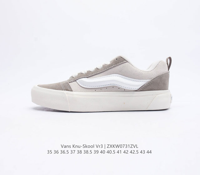 Vans Knu-Skool VR3 LX LOGO 2023 Vans KnuSkool ImranPotato OG VN0009QCTKX 35 36