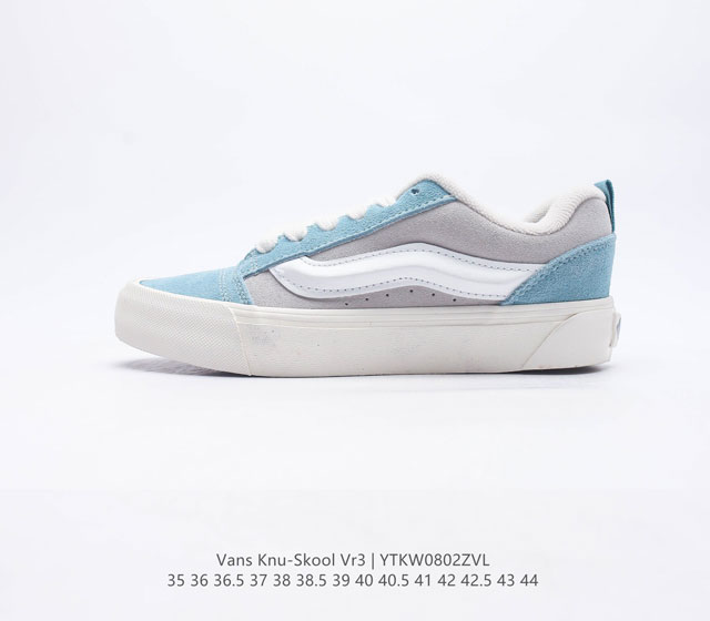 Vans Knu-Skool VR3 LX LOGO 2023 Vans KnuSkool ImranPotato OG VN0009QCKVL 35 36