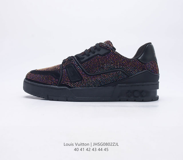 Louis Vuitton LV ZP 3D Logo LV Louis vuitton Trainer Sneaker Low 40-45 JHSG0802