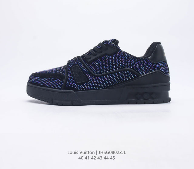 Louis Vuitton LV ZP 3D Logo LV Louis vuitton Trainer Sneaker Low 40-45 JHSG0802