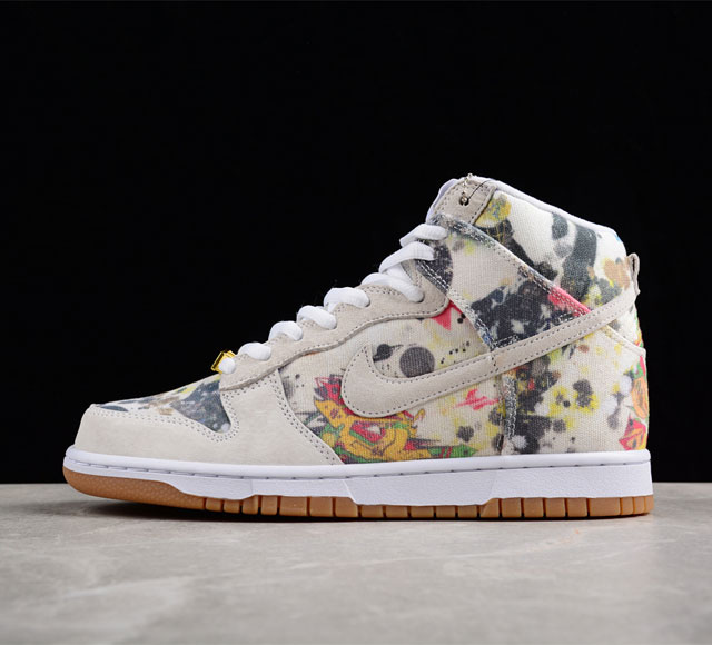 Supreme x NK Dunk SB High " Rammellzee " FD8779-100 36 36.5 37.5 38 38.5 39 40