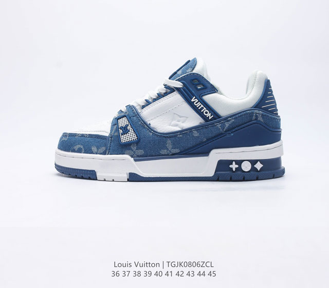 Louis Vuitton Lv Zp 3D Logo Lv Louis Vuitton Trainer Sneaker Low 36-45 Tgjk0806