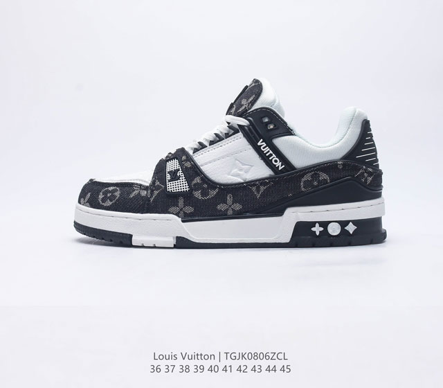 Louis Vuitton Lv Zp 3D Logo Lv Louis Vuitton Trainer Sneaker Low 36-45 Tgjk0806