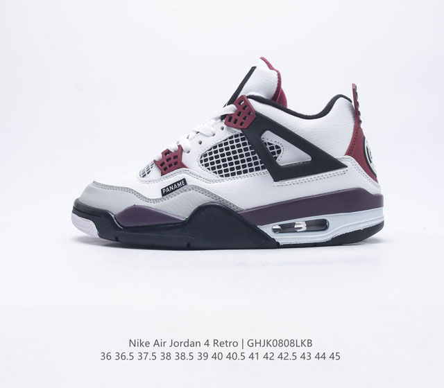 Nike Air Jordan 4 Aj4 Air Sole Ct8527-700 36-45 Ghjk0808Lkb