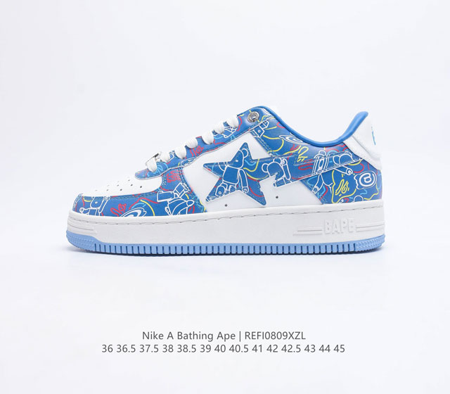 Abathing Ape Air Sole A Bathing Ape Bape X Nike Air Force 1 Sta Low Camo 36-45 R