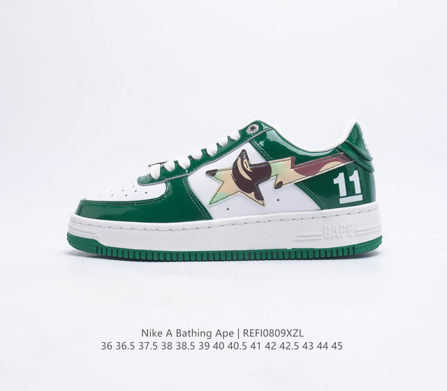 Abathing Ape Air Sole A Bathing Ape Bape X Nike Air Force 1 Sta Low Camo 36-45 R