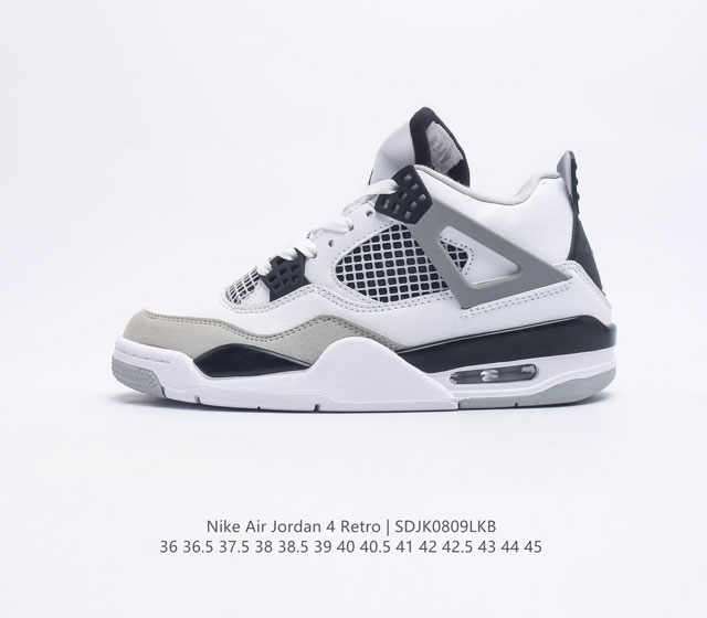 Nike Air Jordan 4 Aj4 Air Sole Ct8527-100 36-45 Sdjk0809Lkb