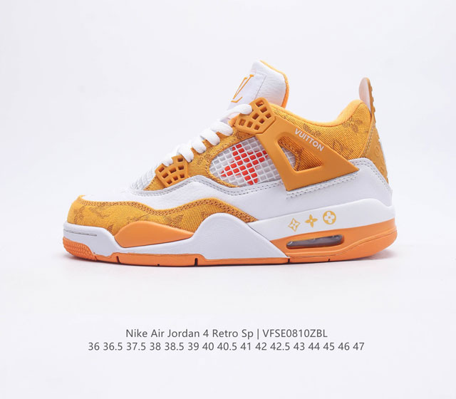 Nike Louis Vuitton 4 Air Jordan Aj4 X Louis Vuitton X Off White Ow Lv 4 Dv0656 3