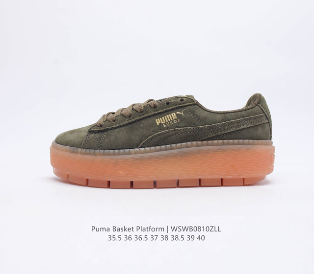 Puma Basket Platform Basket Puma 1990 V2 35 5-40 Wswb0810Zll