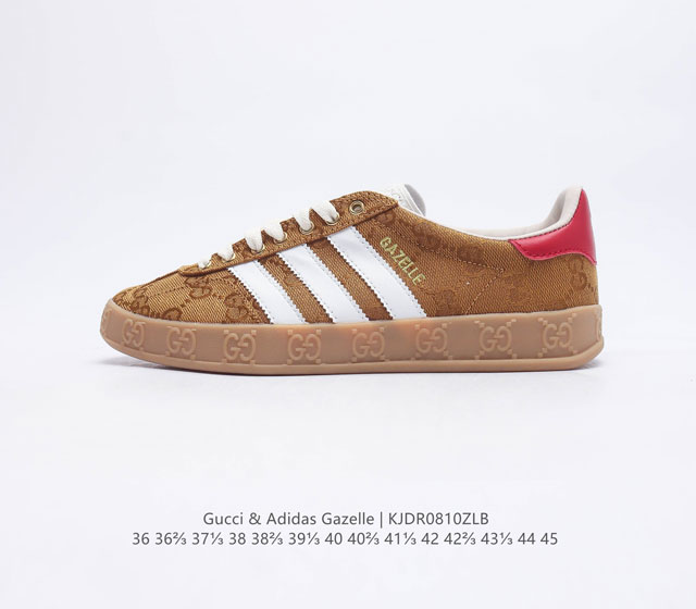 Adidas Originals X Gucci Gazelle Adidas X Gucci - 80 90 Gazelle Trefoil 36-