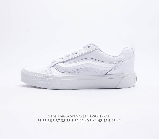 Vans Knu-Skool Vr3 Lx Logo 2023 Vans Knuskool Imranpotato Og Vn0009Qcw00 35-44