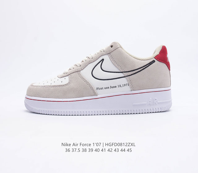 Nike Air Force 1 07 Af 1 Force 1 Db3597-100 36 37 5 38 39 40 41 42 43 44 45 Hgf