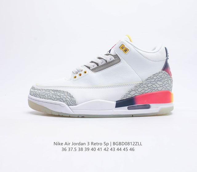 Aj 3 Nike Air Jordan 3 Retro Se 3 3 Aj 1988 Nike Air Ct8532 36 37 5 38 39 40 41