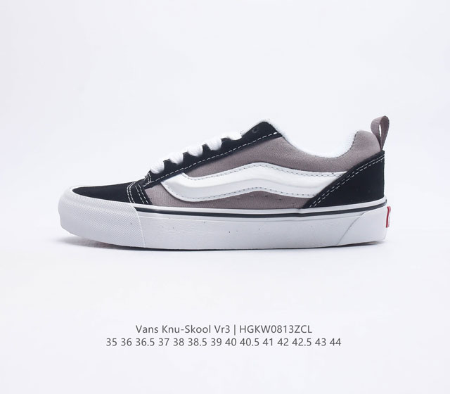 Vans Knu-Skool Vr3 Lx Logo 2023 Vans Knuskool Imranpotato Og Vn0009Qcbqh 35-44