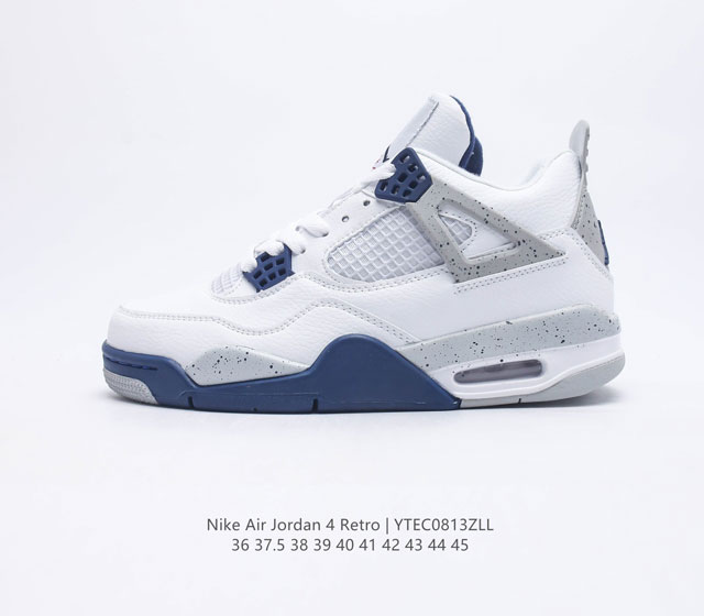 Nike Air Jordan 4 Aj4 Air Sole Aq9129-103 36-45 Ytec0813Zll