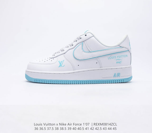 Louis Vuitton X Nike Air Force 1 Low Force 1 Dv1788 36 36 5 37 5 38 38 5 39 40 4