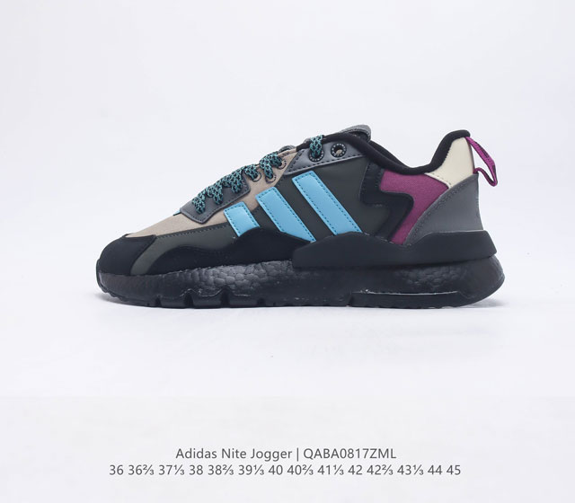 Adidas Nite Jogger 3M Boost Fz3665 36 36 37 38 38 39 40 40 41 42 42 43 44 45 Qa