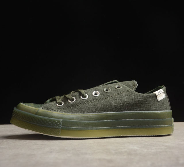 Acw X Converse A06688C Green Darksapphire Acw Cnvs 35 36 36 5 37 37 5 38 39 39 5