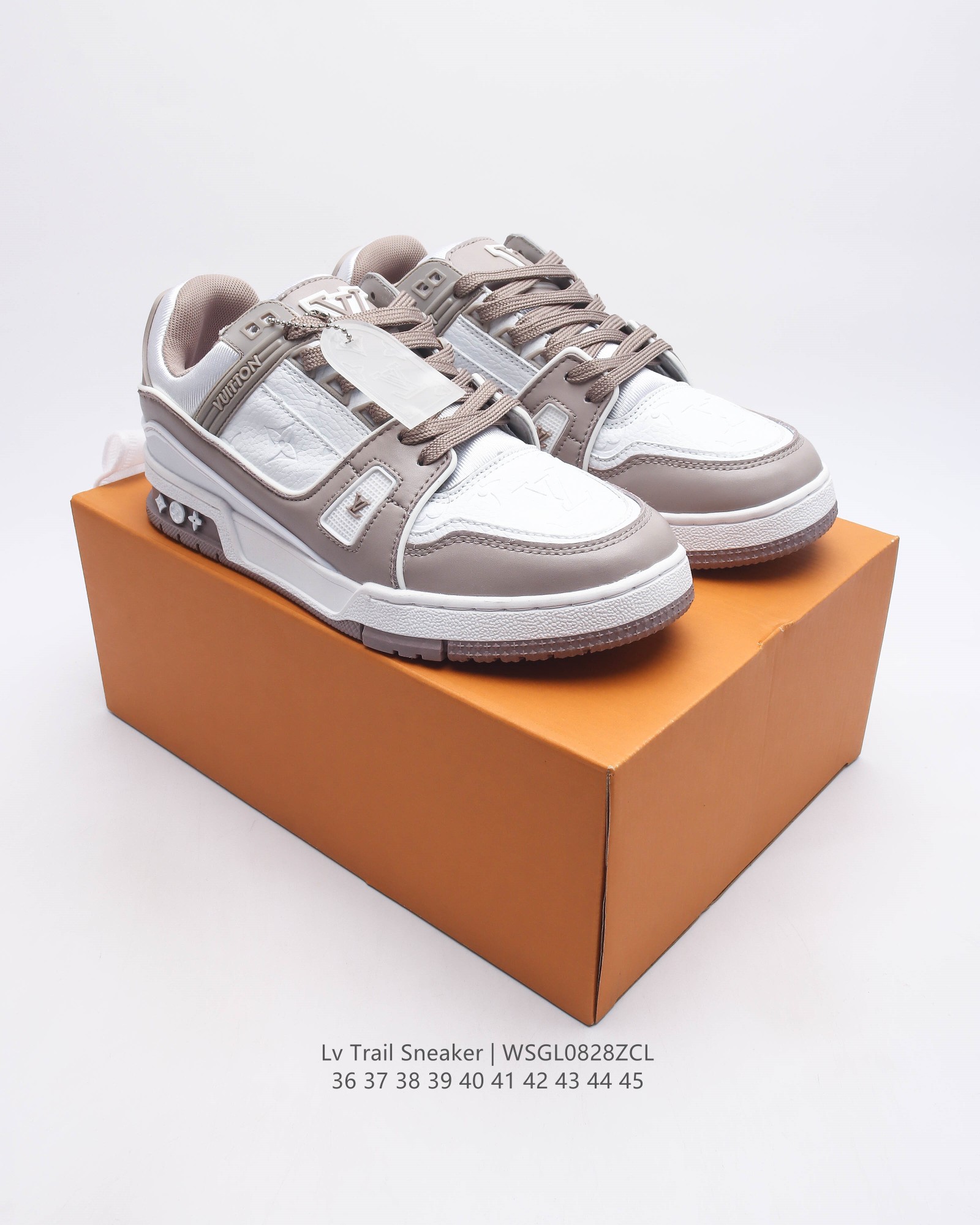 louis Vuitton Lv zp 3D logo lv louis Vuitton Trainer Sneaker Low 36-45 Wsgl0828