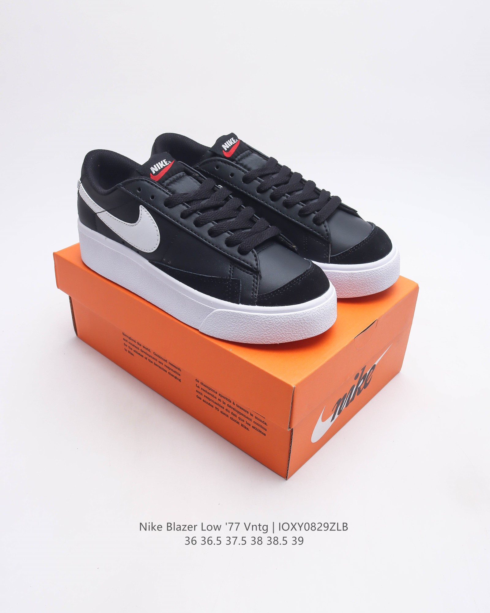 Nike Blazer Low '77 Vntg Swoosh Nike Blazer Low '77 Vntg Dj0292 36 36.5 37.5 38