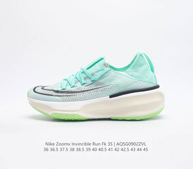 Nike Zoomx Invincible Run Flyknit Fk 3S 3 5 10 Running Zoomx Pebax Zoomx Streak