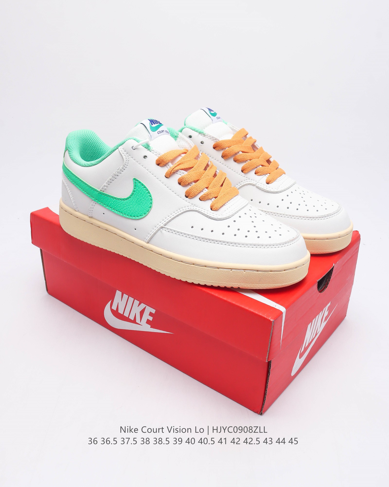 nike Court Vision Lo 80 20 80 Swoosh Swoosh Nike Cd5463-100 36 36.5 37.5 38 38.