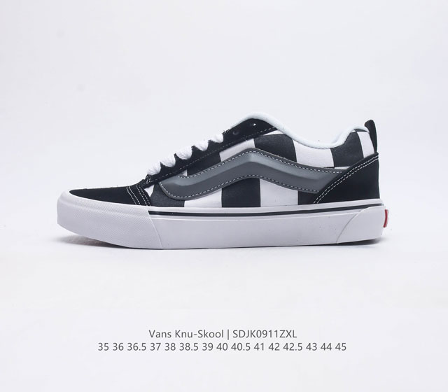 Vans Knu-Skool Vr3 Lx logo 2023 Vans knuskool imranpotato og Vn0009Qccjj 35-45