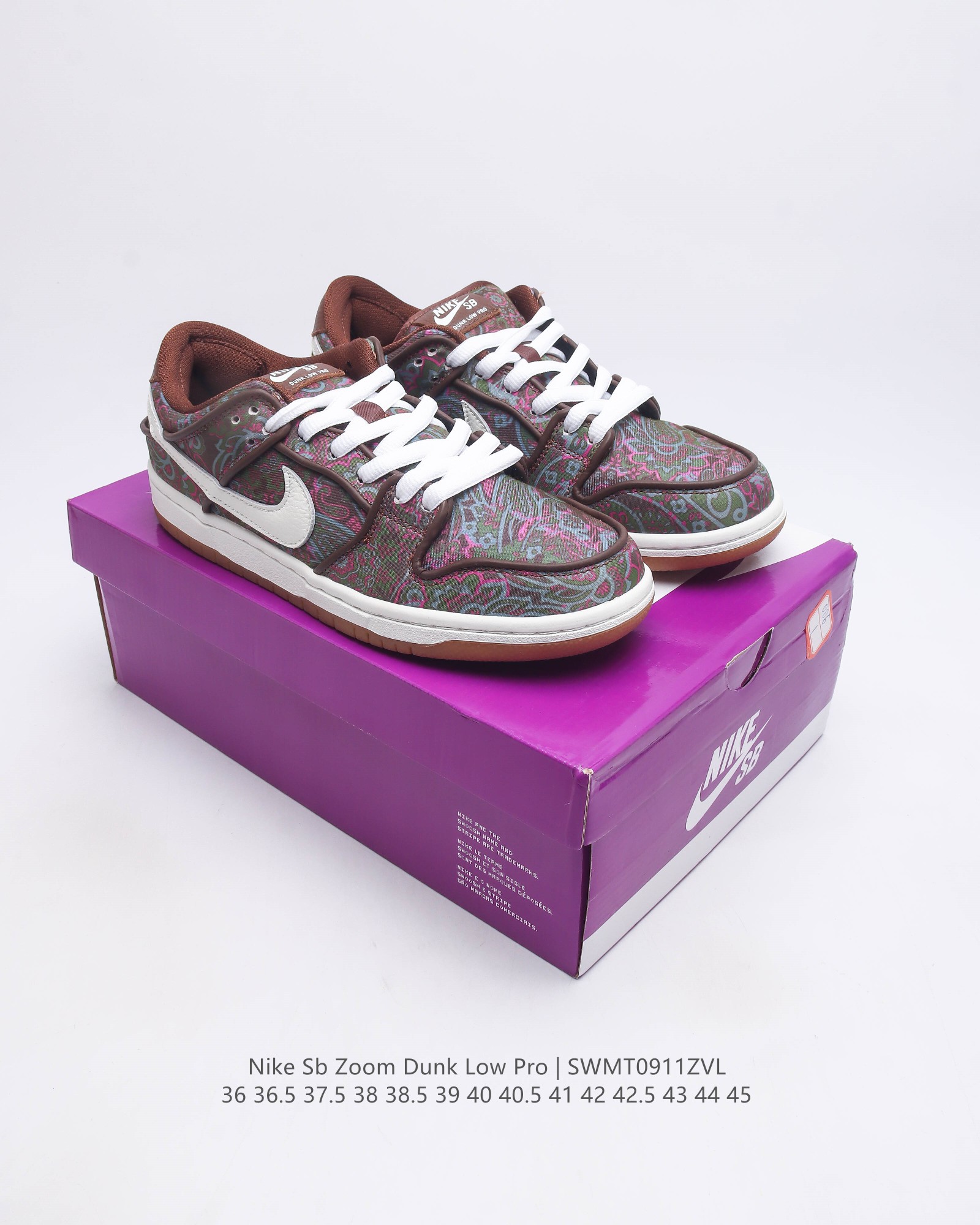 nike Dunk Low Sb zoomair 895969-160 36 36.5 37.5 38 38.5 39 40 40.5 41 42 42.5