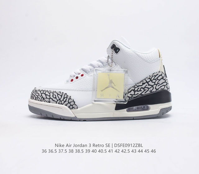 Aj 3 Nike Air Jordan 3 Retro Se 3 3 Air Jordan 3 Retro Nike Air Air Dn3707 36 3