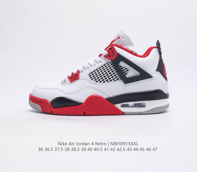 Nike Air Jordan 4 Retro Og aj4 Air Sole Dc7770-160 36-47 Nbfi0913