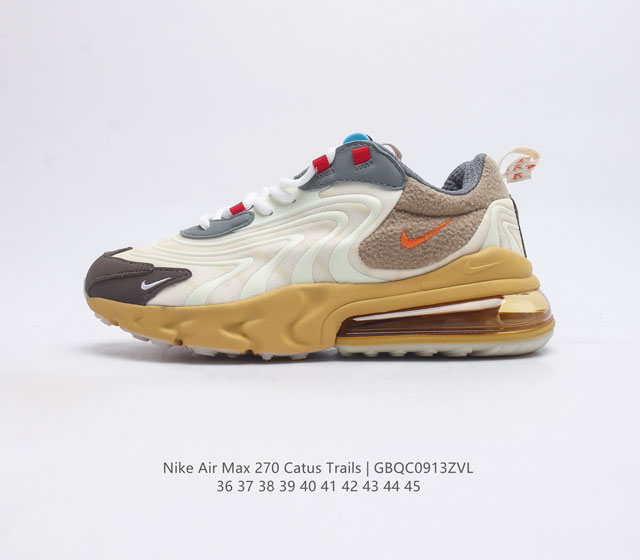 Air Max 270 React Eng Cactus Jack Ts Md Ct2864 200 36 37.5 38 39 40 41 42 43 44