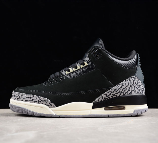 Air Jordan 3 Retro Off Noir Aj3 3 Ck9246-001 40 41 42 42.5 43 44 44.5 45 46 47.5