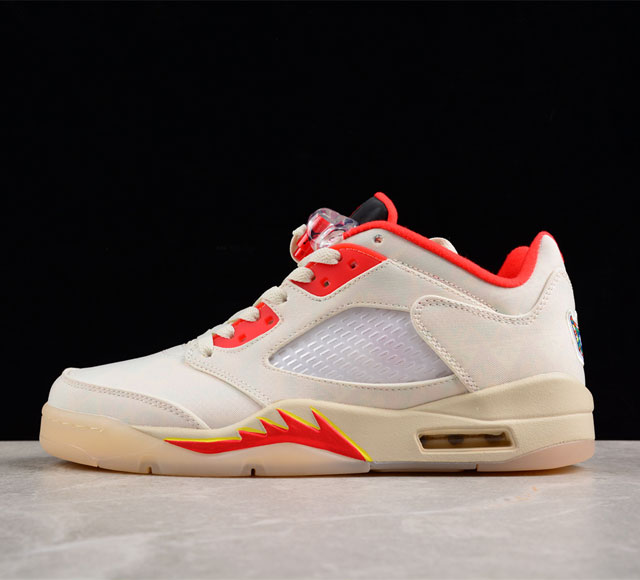 Air Jordan 5 Low Chinese New Year Aj5 5 Dd2240-100 36 36.5 37.5 38 38.5 39 40 40