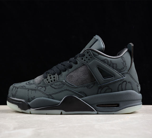 Kaws X Air Jordan 4 Black Aj4 -001 40 40.5 41 42 42.5 43 44 44.5 45 46 46.5 47.