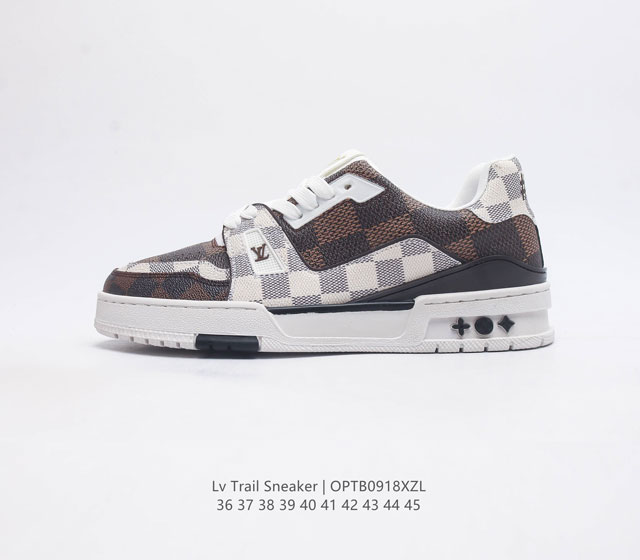 louis Vuitton Lv zp . 3D logo lv louis Vuitton Trail Sneaker Low 36-45 Optb0918