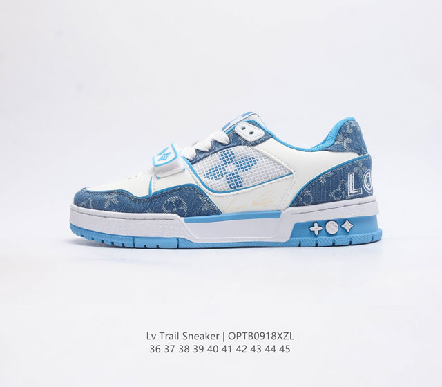 louis Vuitton Lv zp . 3D logo lv louis Vuitton Trail Sneaker Low 36-45 Optb0918