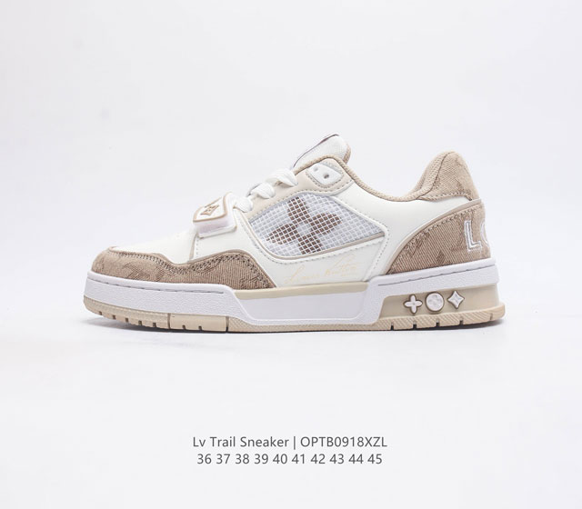 louis Vuitton Lv zp . 3D logo lv louis Vuitton Trail Sneaker Low 36-45 Optb0918