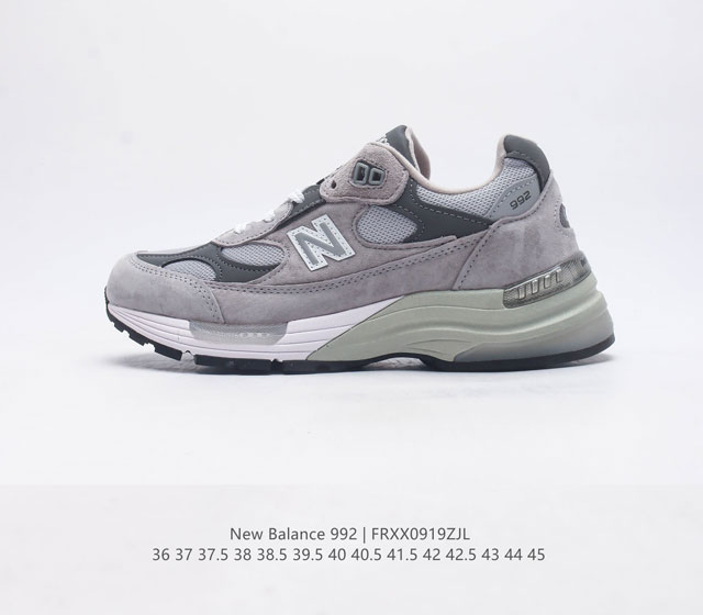 S new Balance 992 abzorb ndurance M992Gr 36-45 Frxx0919Zjl