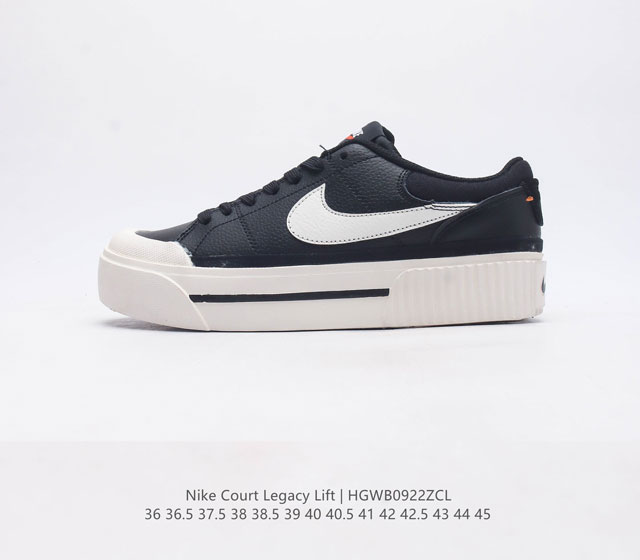 Nike Court Legacy Lift Strati Alla Caviglia Swoosh Nike Dm7590 3