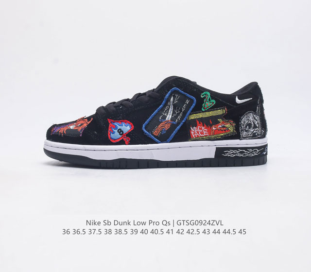 Neckface X Nike Sb Dunk Low Neckface Dq4488-001 36 36.5 37.5 38 38.5 39 40 40.5