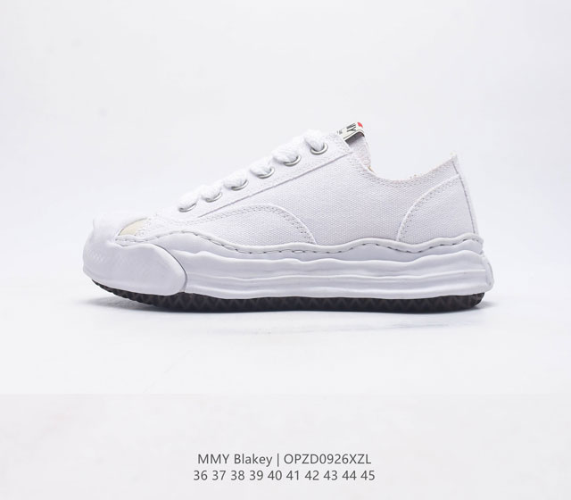 Mmy Blakey mmy Maison Mihara Yasuhiro Original Sole Canvas Low mmy blakey Mmy B