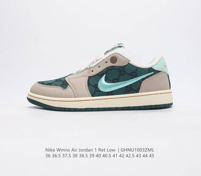 nike Wmns Air Jordan 1 Low Wmns Air Jordan 1 Low White Wolf Grey Aj1 Av3918-808