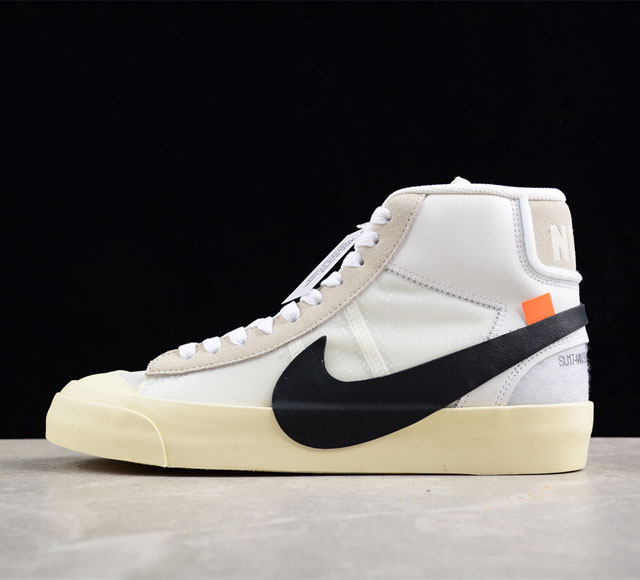 Off White X Nk Blazer Mid "All Hallows Eve" Aa3832- 36 3 3 38 3 39 40 40.5 41 4