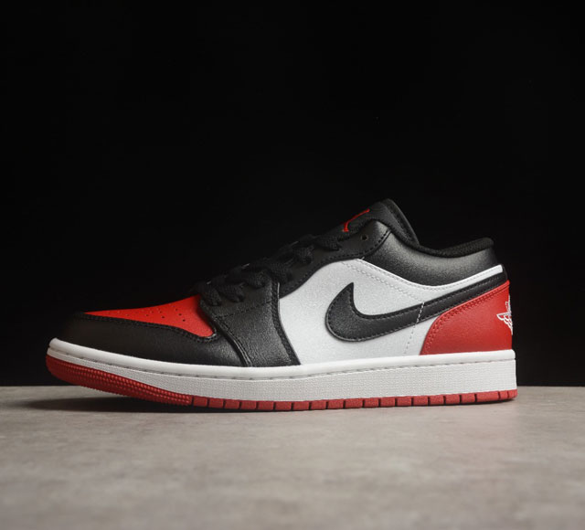 Cj Air Jordan 1 Low Se "Bred Toe" Aj1 1 55 8-161 40 40.5 41 42 4 43 44 4 45 46