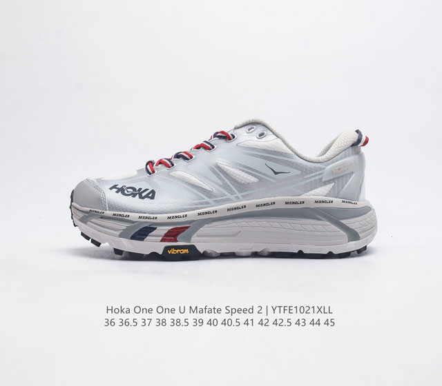 Hoka One One Mafate Speed 2 Low tpu Eva 1129992/Nchms 36-45 Ytfe1021